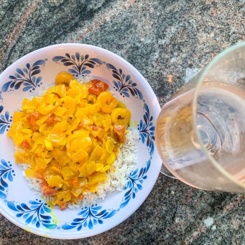 Shrimp Coconut Curry