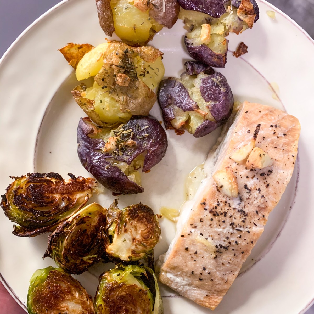 Smashed Mini Potatoes