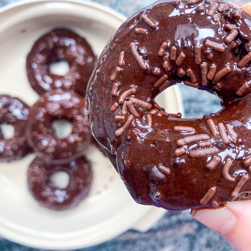 Double Chocolate Donuts